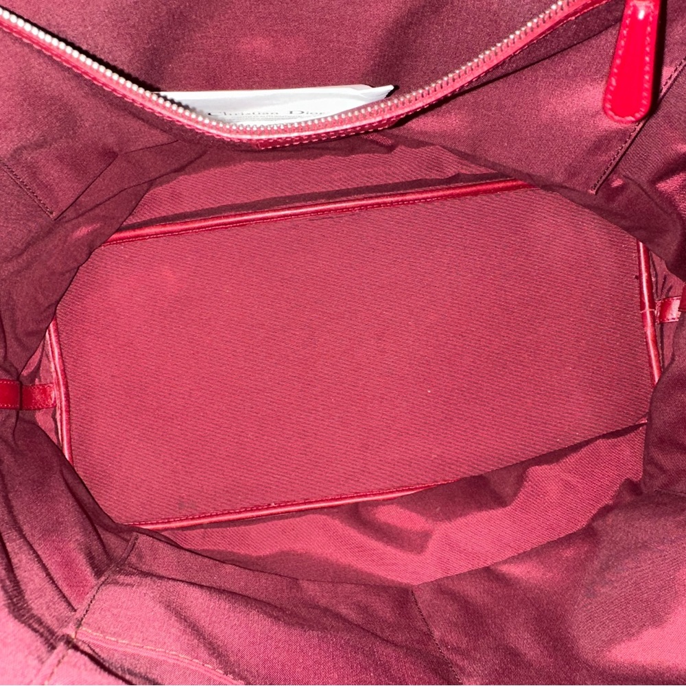 Dior Panarea Cannage Red Tote Great Condition - Picture 5 of 17